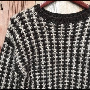 Chunky Wool Sweater M